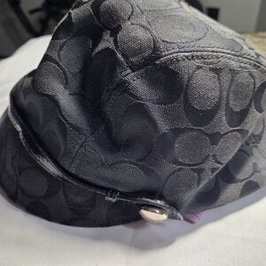 Coach Black Logo Women's Hat